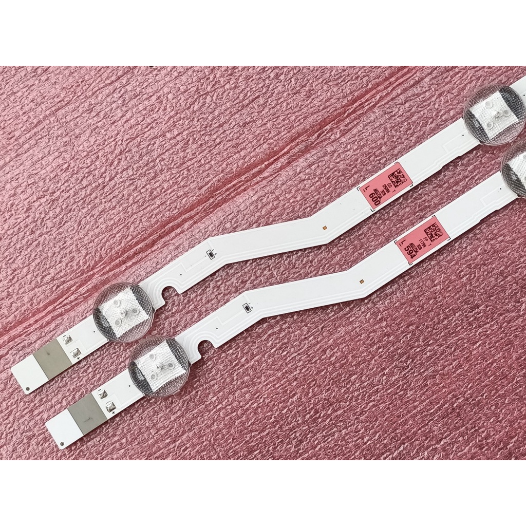 THANH LED TIVI SAMSUNG 32J4303 32J4003 32N4000 32N4100 32N4300 32N4003 32N4005 BỘ 2 THANH, MỖI THANH 5 BÓNG 3V, DÀI 58cm