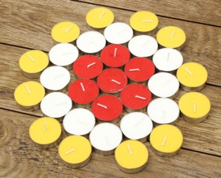 (10 nến) Nến tealight