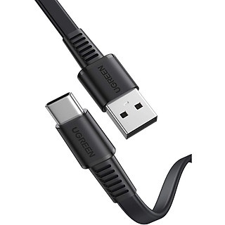 Cáp sạc và dữ liệu USB Type C màu đen truyền từ máy tính ra điện thoại US279 Ugreen 50995 2M