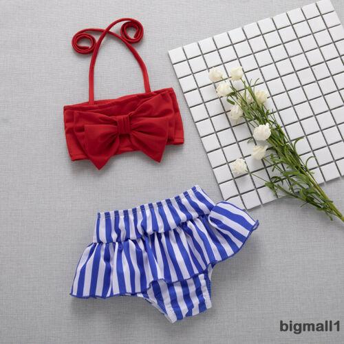 Bộ Đồ Tắm 2 Mảnh Xinh Xắn Cho Bé Gái