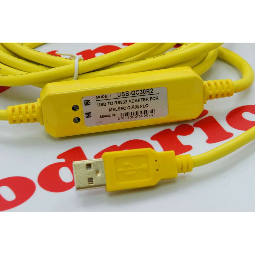 Cáp lập trình PLC USB-QC30R2 cho Mitsubishi Q series - Hàng chính hãng