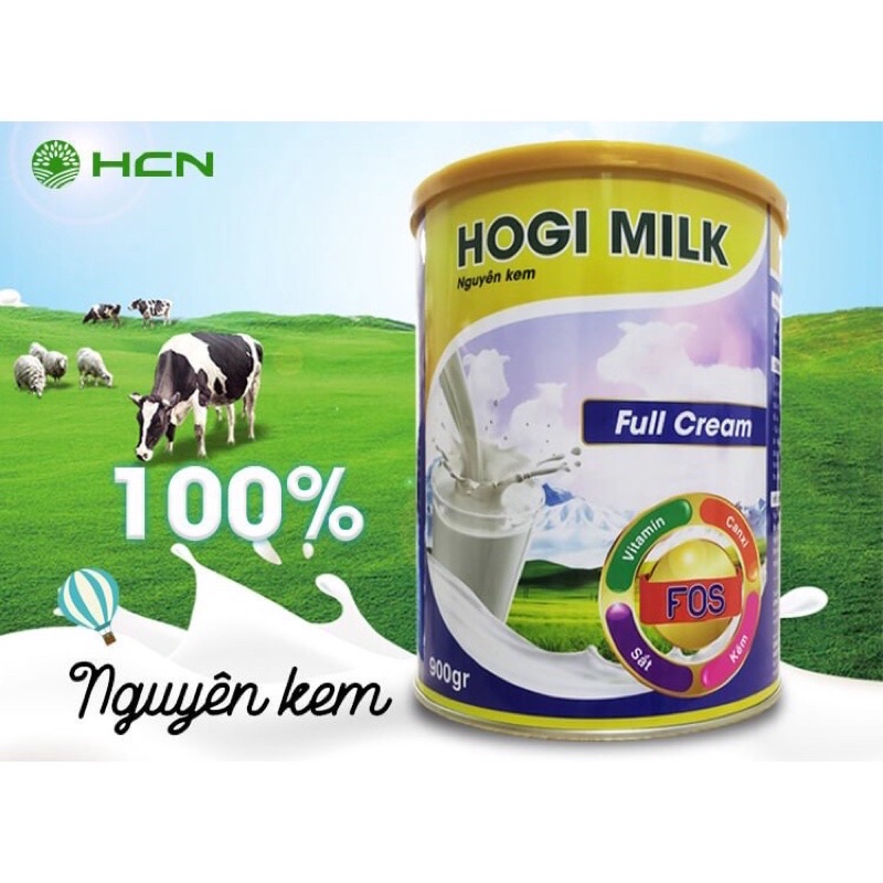 2 hộp sữa béo nguyên kem 900g Bổ Sung Dinh Dưỡng, Năng Lượng Cho Cơ Thể