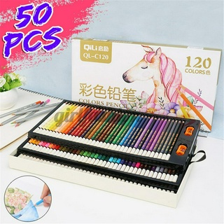 Set 120 Bút Chì Màu Chuyên Dụng Cho Họa Sĩ