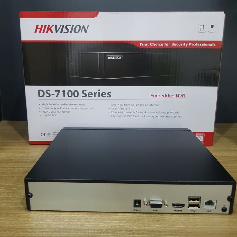 Đầu ghi hình camera IP 8 kênh HIKVISION DS-7108NI-Q1/M - Hàng chính hãng