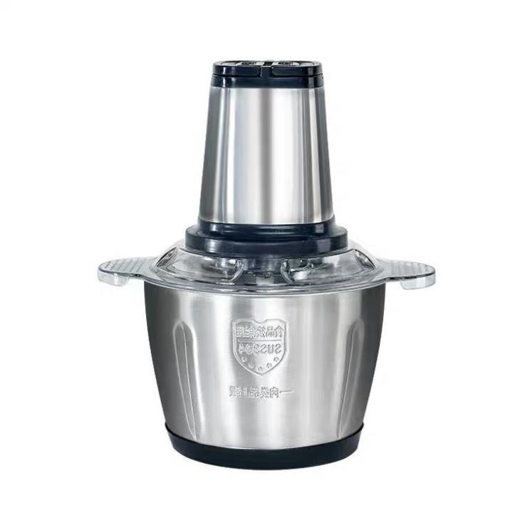 Máy Xay Thịt Đa Năng Cối Inox 304 4 Lưỡi Siêu Bén Chính Hãng, Công Suất 250w