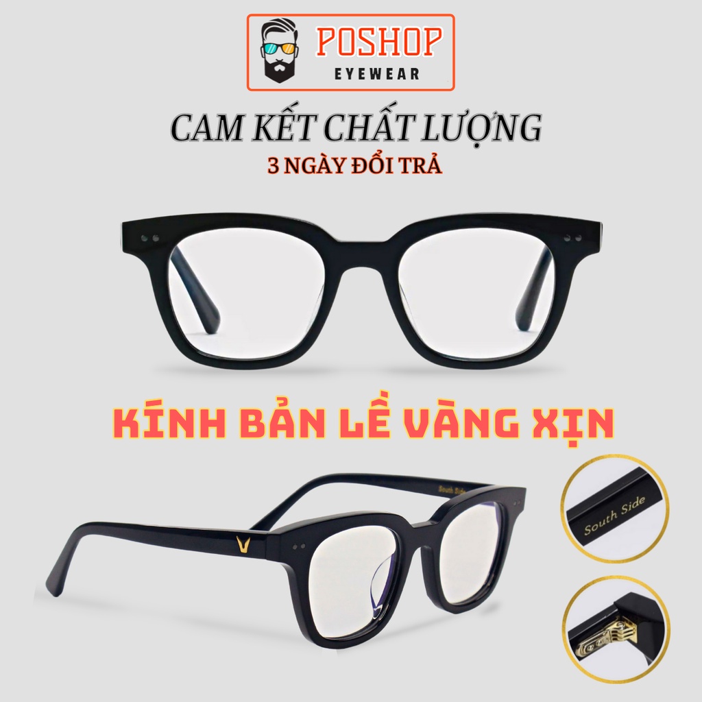 Kính mát nam nữ POSHOP chống UV400 thiết kế dễ đeo màu sắc thời trang SS