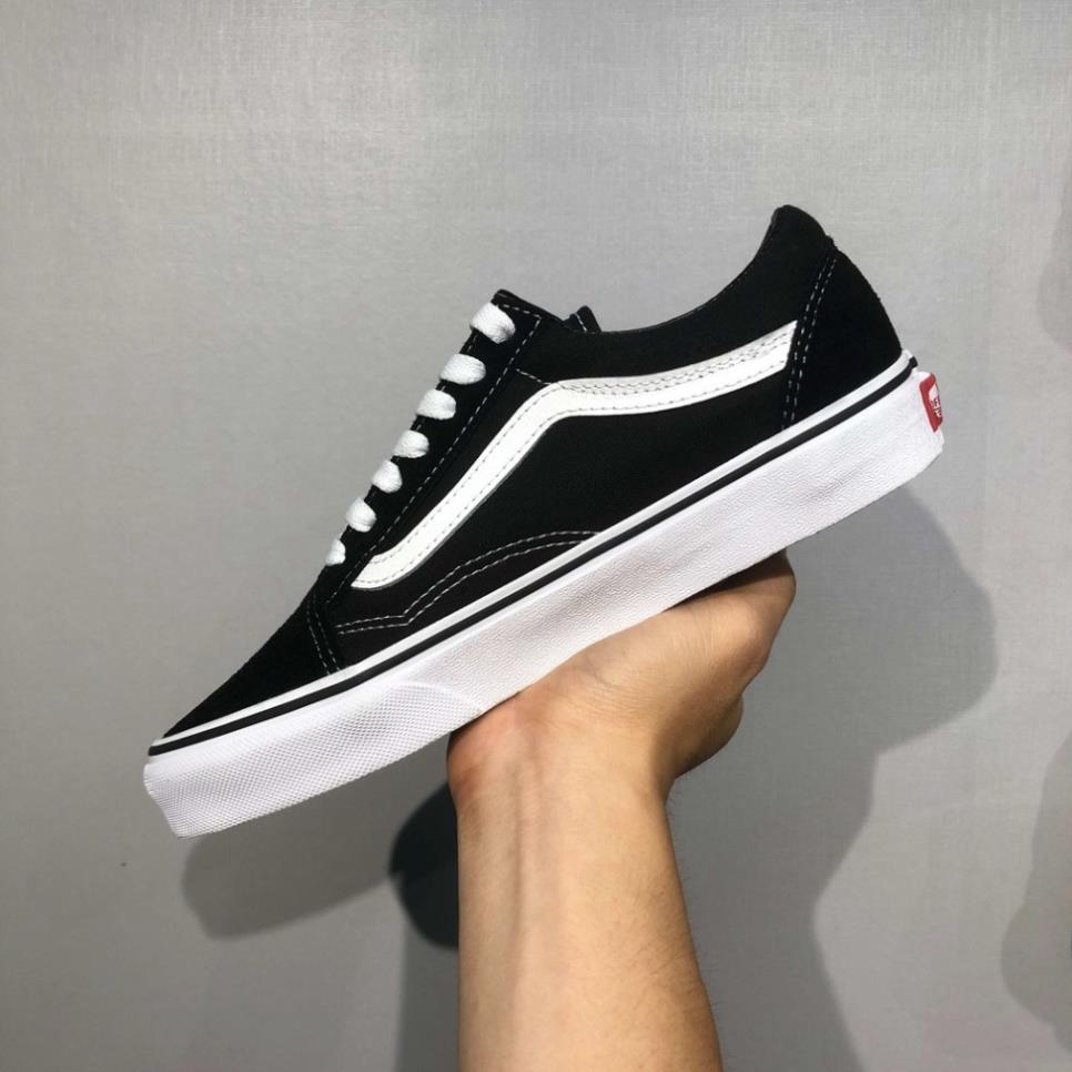 [FULL BOX + BILL] Giày Thể Thao, Giày Sneaker VANS Old Skool Black White (Có Sẵn - Giày đầy đủ tem - box - túi vải) | BigBuy360 - bigbuy360.vn