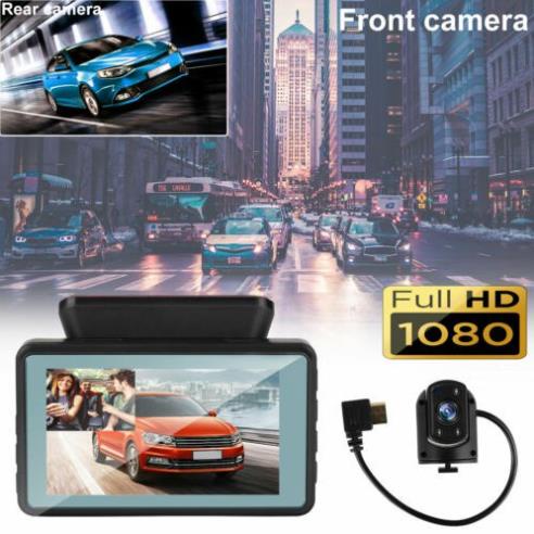 Camera Hành Trình ONTEKCO DASHCAM Ống Kính Kép 3" Ghi Hình DVR 1080P hồng ngoại ban đêm siêu sáng | BigBuy360 - bigbuy360.vn