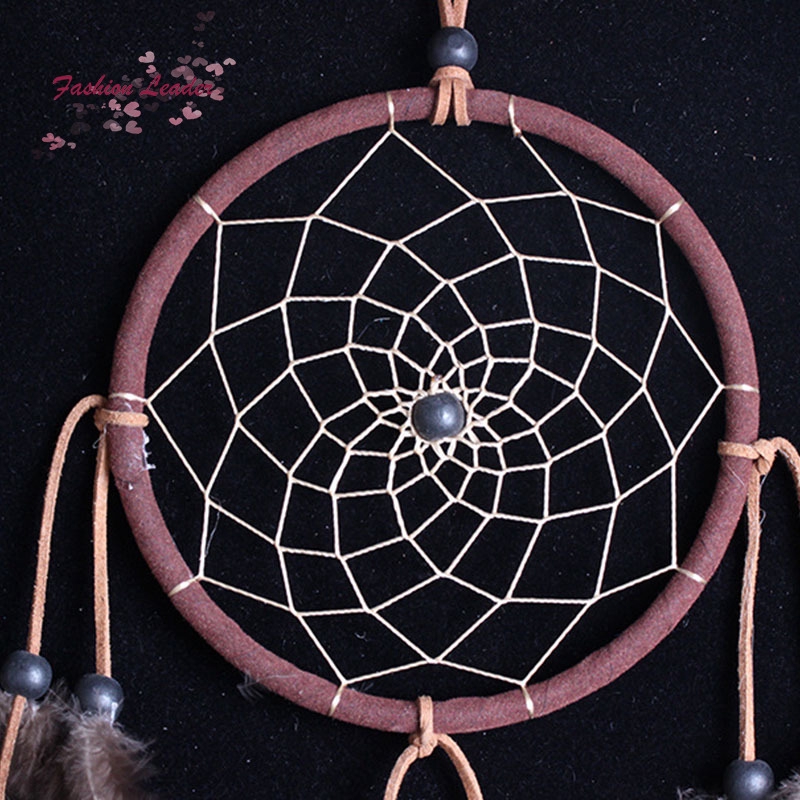 Đồ trang trí treo tường làm bằng lông Dreamcatcher