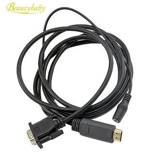 Cáp chuyển đổi 1.8m hdmi sang vga 1080p hdmi sang vga