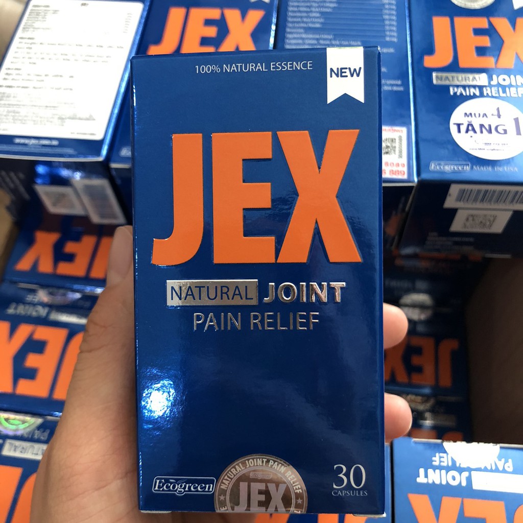 Jex max bổ khớp, tái tạo sụn khớp Lọ 30 viên
