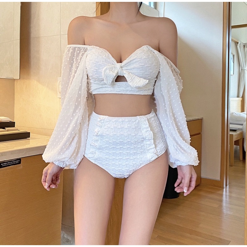 [HÀNG CÓ SẴN] Bộ bơi 2 mảnh phong cách Hàn Quốc(có đệm ngực) -BKN012