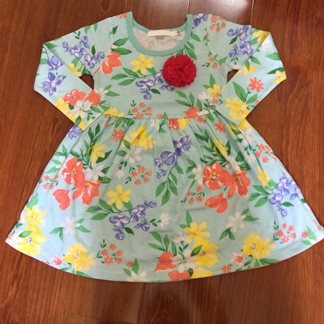 Sale đầm carter tay dài
