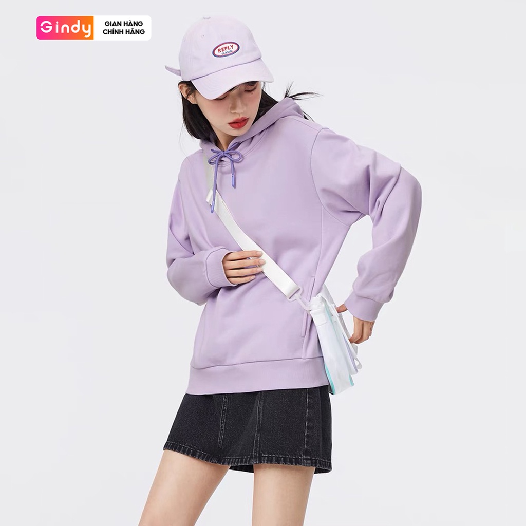 Áo Khoác Hoodie Nỉ Có Mũ Form Rộng GINDY Nhiều Màu Unisex Nam Nữ Ulzzang Thời Trang Thu Đông A10116 | BigBuy360 - bigbuy360.vn