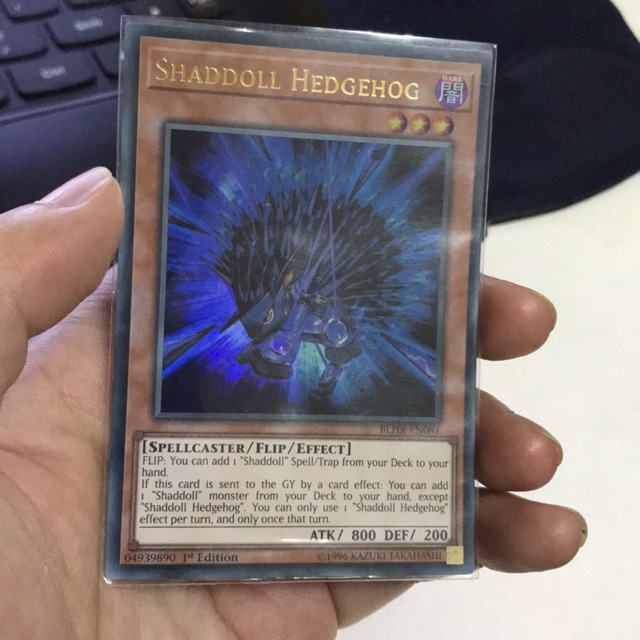 Thẻ bài Yugioh! Shaddoll Hedhgehog (UR)