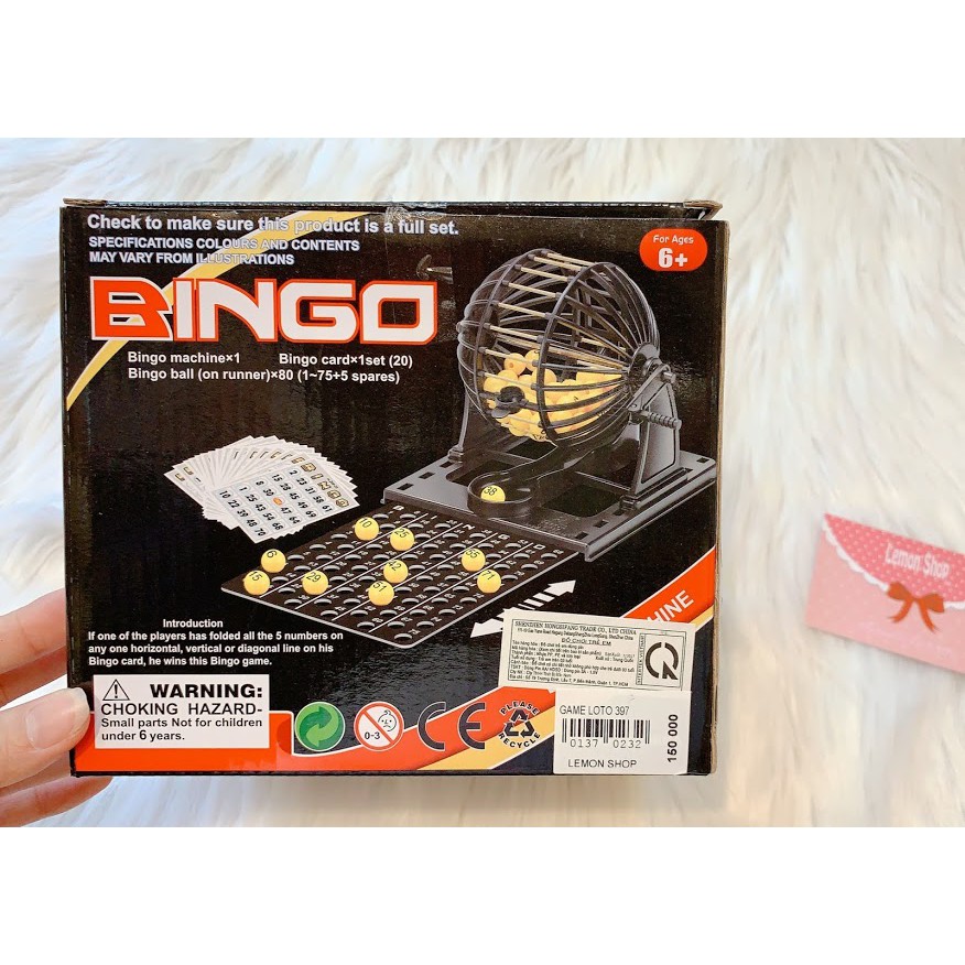 Trò Chơi Bingo Lotto Neo Mini - 1sp