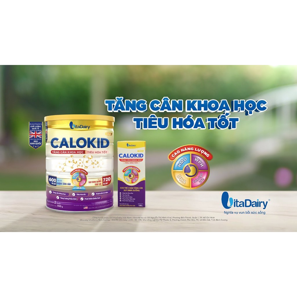 Sữa Bột CALOKID GOLD 900G