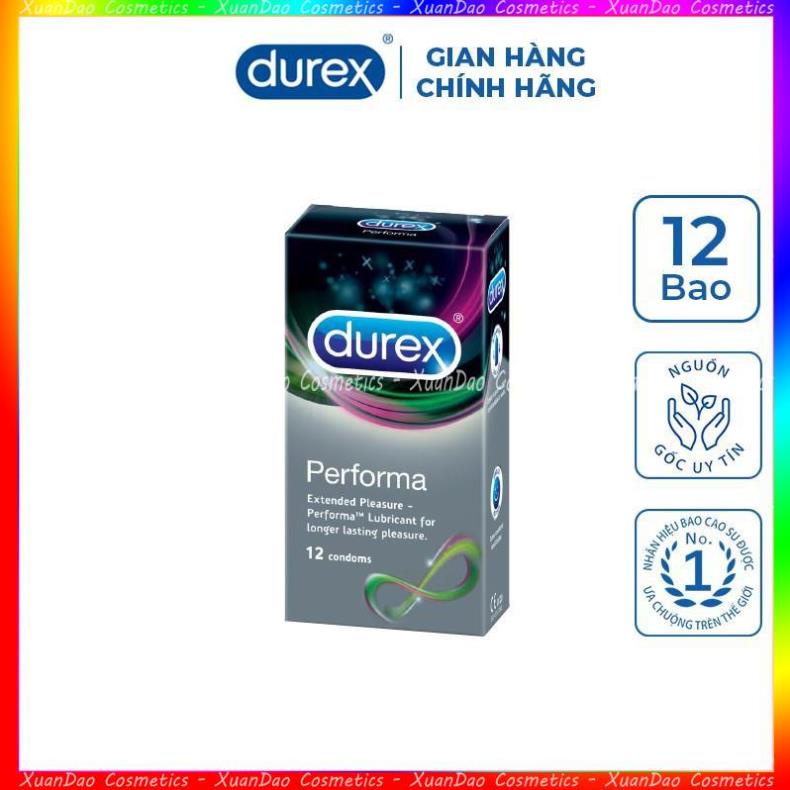 Bao cao su Durex Performa hộp 12 bao