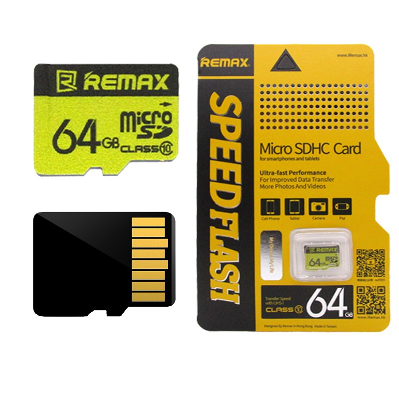 Thẻ Nhớ Remax Micro SDHC 64GB Chính Hãng