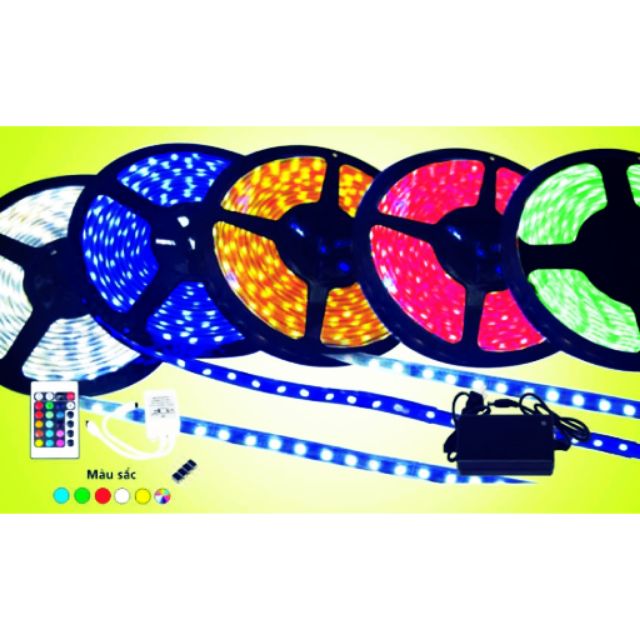 Bộ led dán 5050 + nguồn 5A