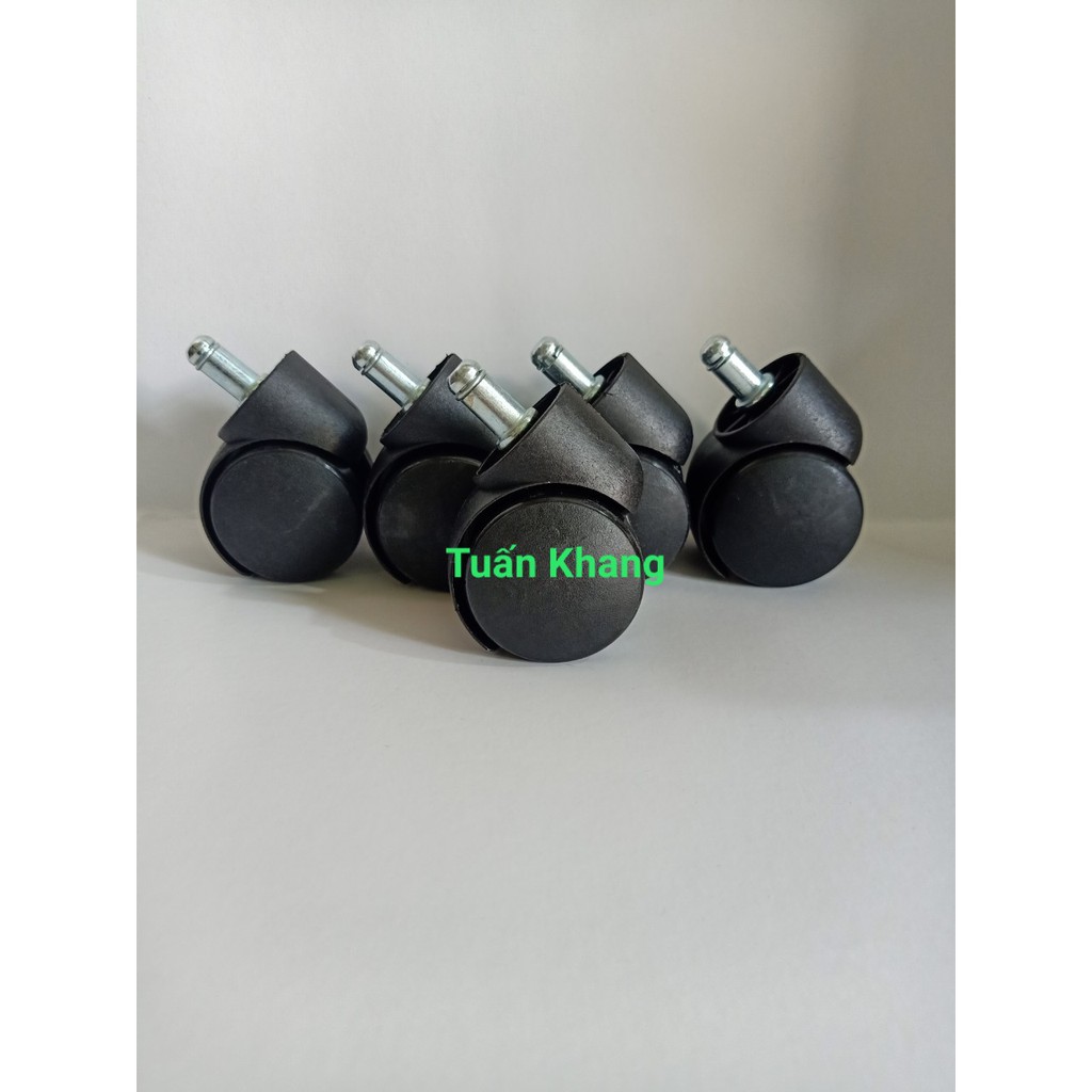 Bánh xe 50mm ghế xoay văn phòng chốt 11mm