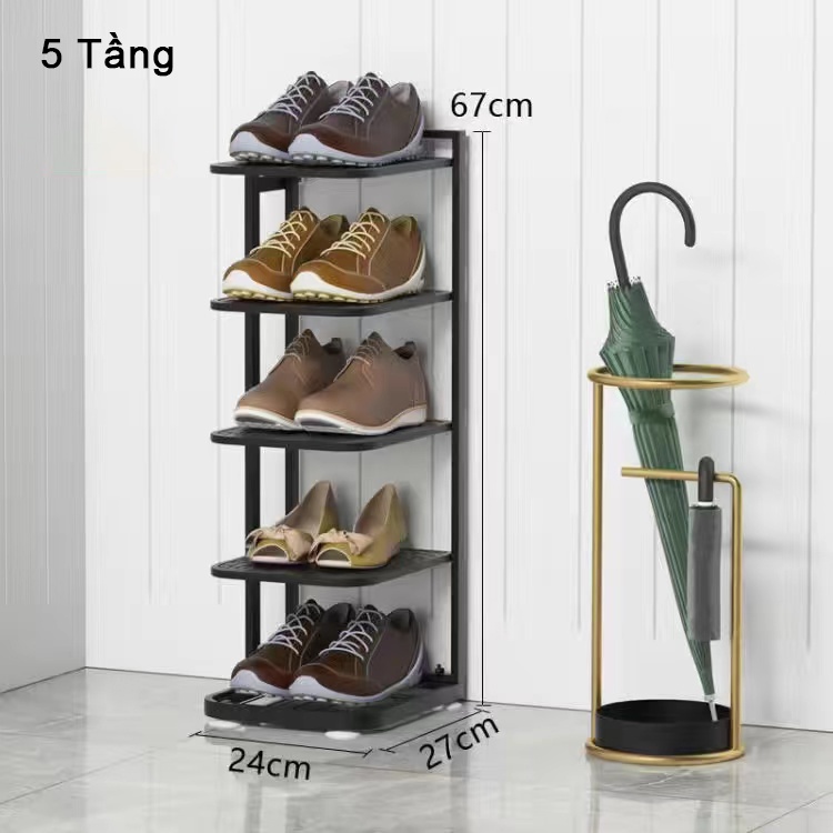 giá để giày dép nhựa，5 tầng-8 tầng，để giày dép lắp ghép thông minh bằng nhựa và inox.