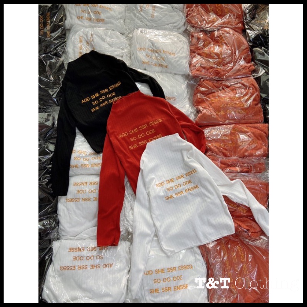 ÁO TAY DÀI NỮ CỔ LỌ THÊU GÂN ĐŨA | ÁO KIỂU NỮ ĐẸP QUẢNG CHÂU 💃By 23t.shop | BigBuy360 - bigbuy360.vn