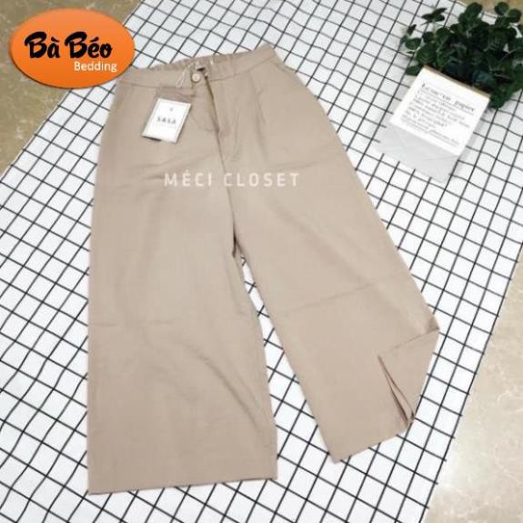 Quần đũi ống rộng cúc khoá dáng lỡ 80cm (quần ống rộng, Quần Đũi, Chất Liệu Cát Hàn, Quần Ngố Nữ,Quần Nữ Đẹp) | BigBuy360 - bigbuy360.vn