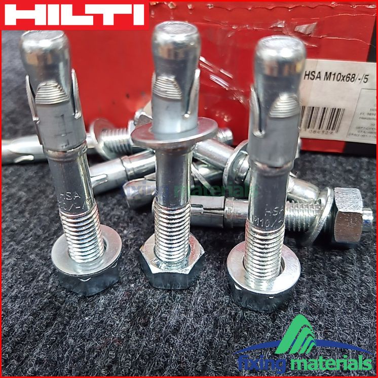 Bulong nở 3 cánh HILTI HSA - Made in Liechtenstein (Thanh lý M10x68, M12x120, M12x150, M12x180)