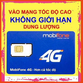Sim 4G 1 Năm, Sim Mobifone 4G 1 Năm Không Giới Hạn Dung Lượng