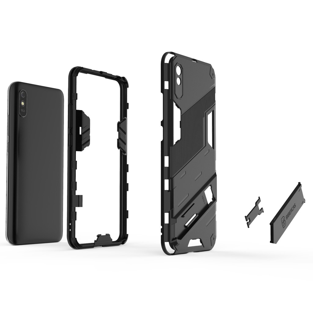 Ốp lưng Redmi 9A Iron Man Ver 2 chống sốc giá đỡ xem phim thời trang siêu bền
