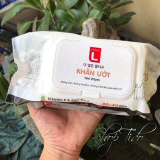 Combo 5 khăn giấy ướt 120m