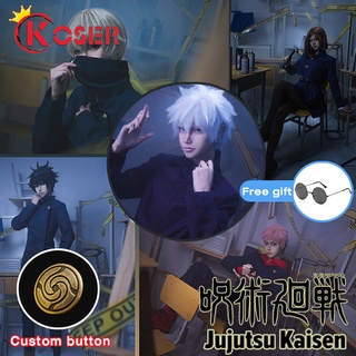 Trang phục hóa trang hoạt hình Jujitsu Kaisen nhân vật Yuji Itadori Fushiguro Megumi Kugisaki Nobara Gojo Satoru