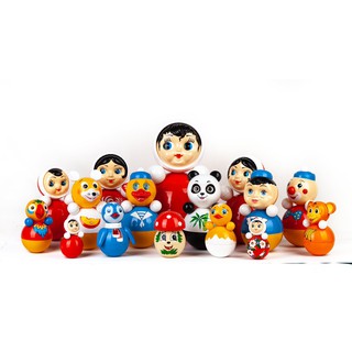 Lật đật Nga - cô gái Nga số 1 (cao 11 cm)