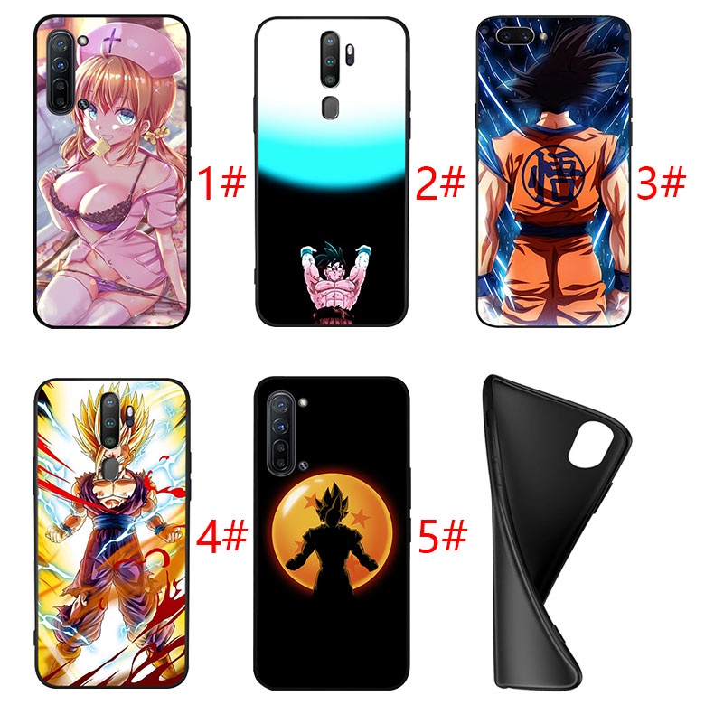 Soft Case OPPO F5 F7 F9 F11 F15 F17 Pro A7X A73 F19 Pro Plus 5G PhoneCase Casing XA75 Dragon Ball GOKU super Silicone TPU Cover