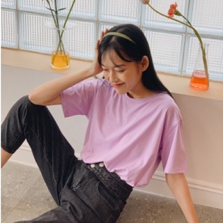 Poppy basic tee: Áo thun trơn cao cấp