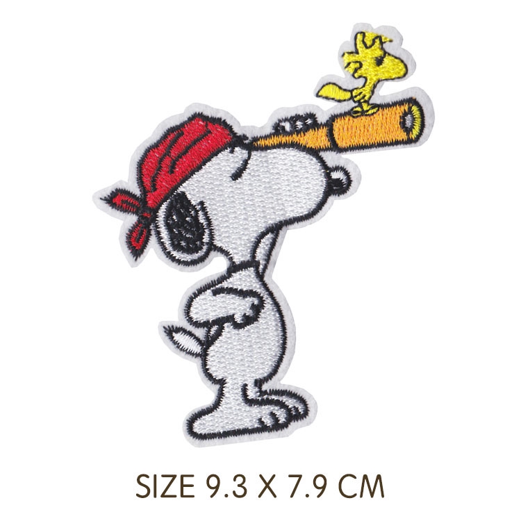 Sticker Ủi Thêu Hình Chó Snoopy