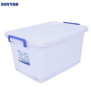 Thùng Nhựa Cao Cấp Duy Tân Có Bánh Xe 30L (52 x 32 x 27.5 cm) No.750 . Nhựa dẻo khó vỡ, an toàn cho sức khỏe.