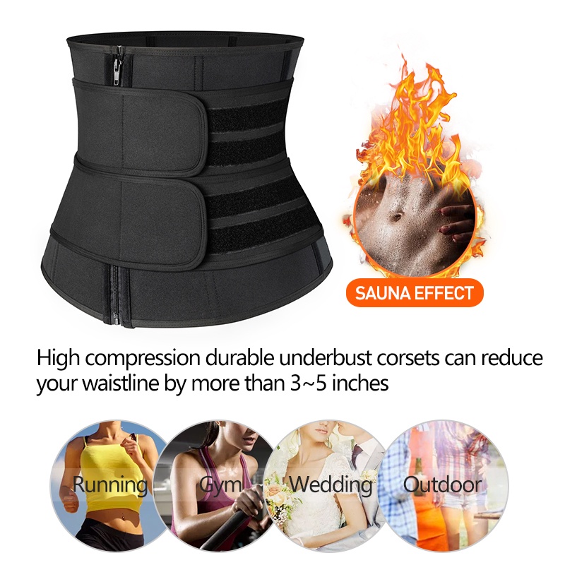 Đai Nịt Bụng Neoprene Định Hình Cơ Thể Thon Gọn Cho Nữ