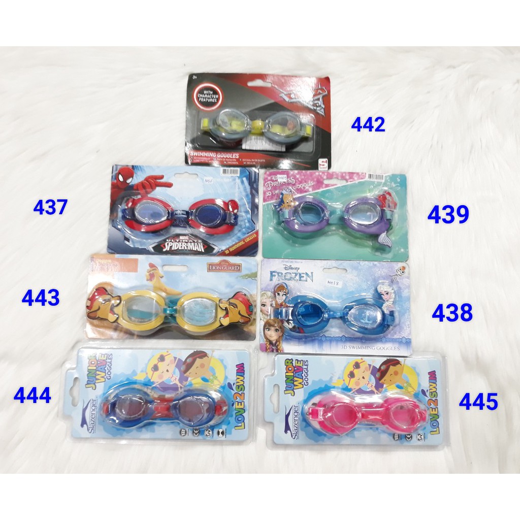 Kính bơi trẻ em 2-6 tuổi -xách tay Anh, Mỹ của Disney, Carter's, Slazenger