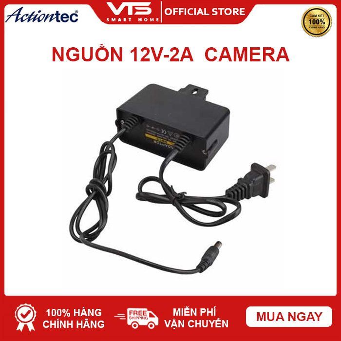 Nguồn 12V -2A Móc Treo, Chuyên Dụng Cho Camera - Adapter Dành Cho Camera Loại Tốt, Bảo Hành 12 Tháng
