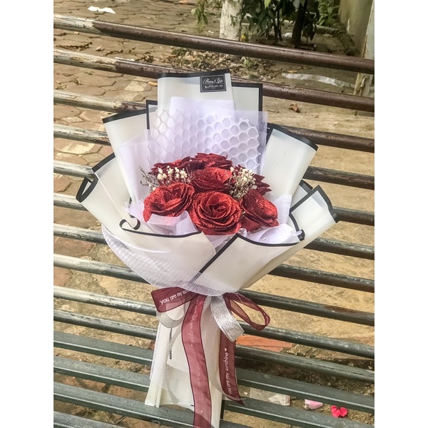 Hoa nhũ kim tuyến 7b FG25222