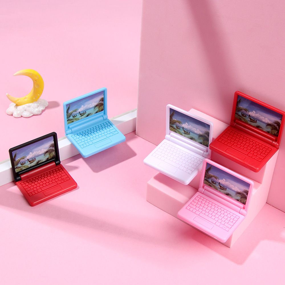 Máy Tính Xách Tay Mini Thời Trang Cho Búp Bê