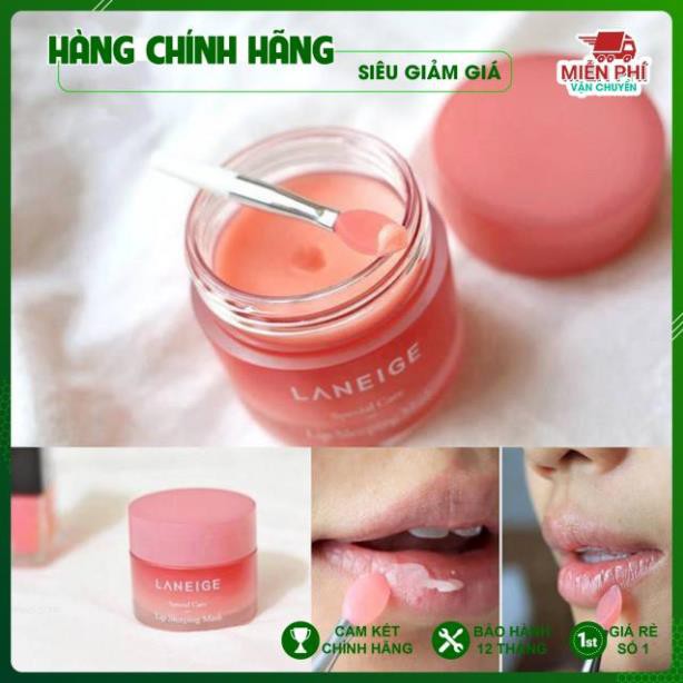 [Giá rẻ số 1] Mặt nạ ngủ môi Laneige Lip Sleeping Mask mini 3g