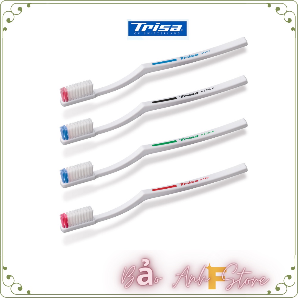Bàn chải đánh răng TRISA Fresh - chăm sóc răng miệng hiệu quả -1 chiếc