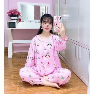 Bộ Lanh Dài Sau Sinh Mặc Hè, Chất mát, thoáng