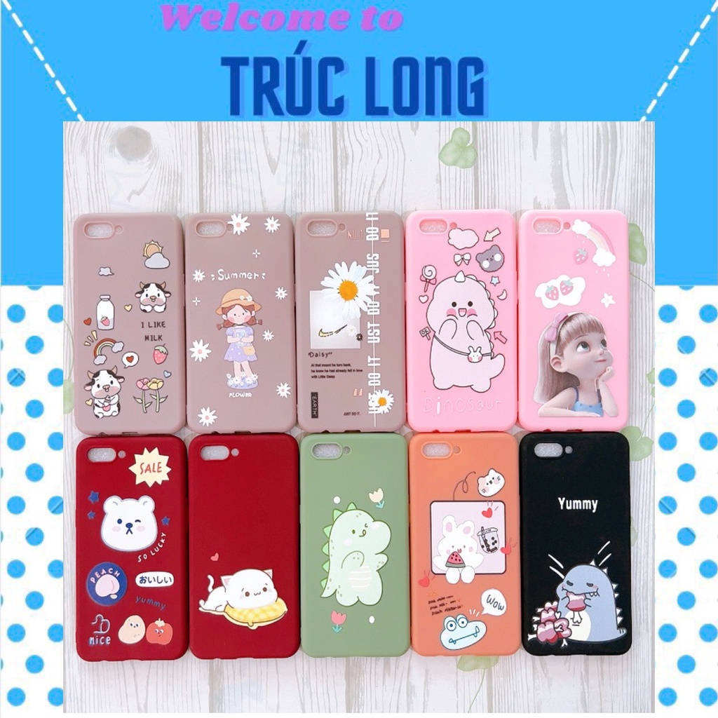 Ốp lưng màu dẻo Oppo A3s/A12e/Realme C1/Realme 5/5I/5S/6I/C3