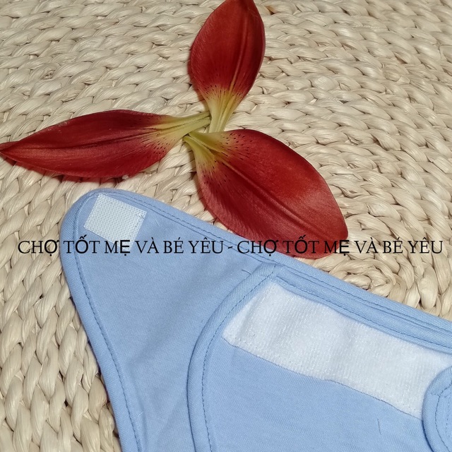 COMBO 5 TÃ DÁN VẢI COTTON CAO CẤP HOTGA (LOẠI MÀU ),Tã dán sơ sinh