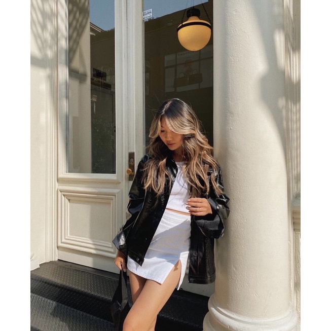 Chân váy ngắn xẻ tà IN2000CLOTHING