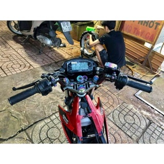 Chảng ba Raider , Satria CNC Gắn Phuộc Zin